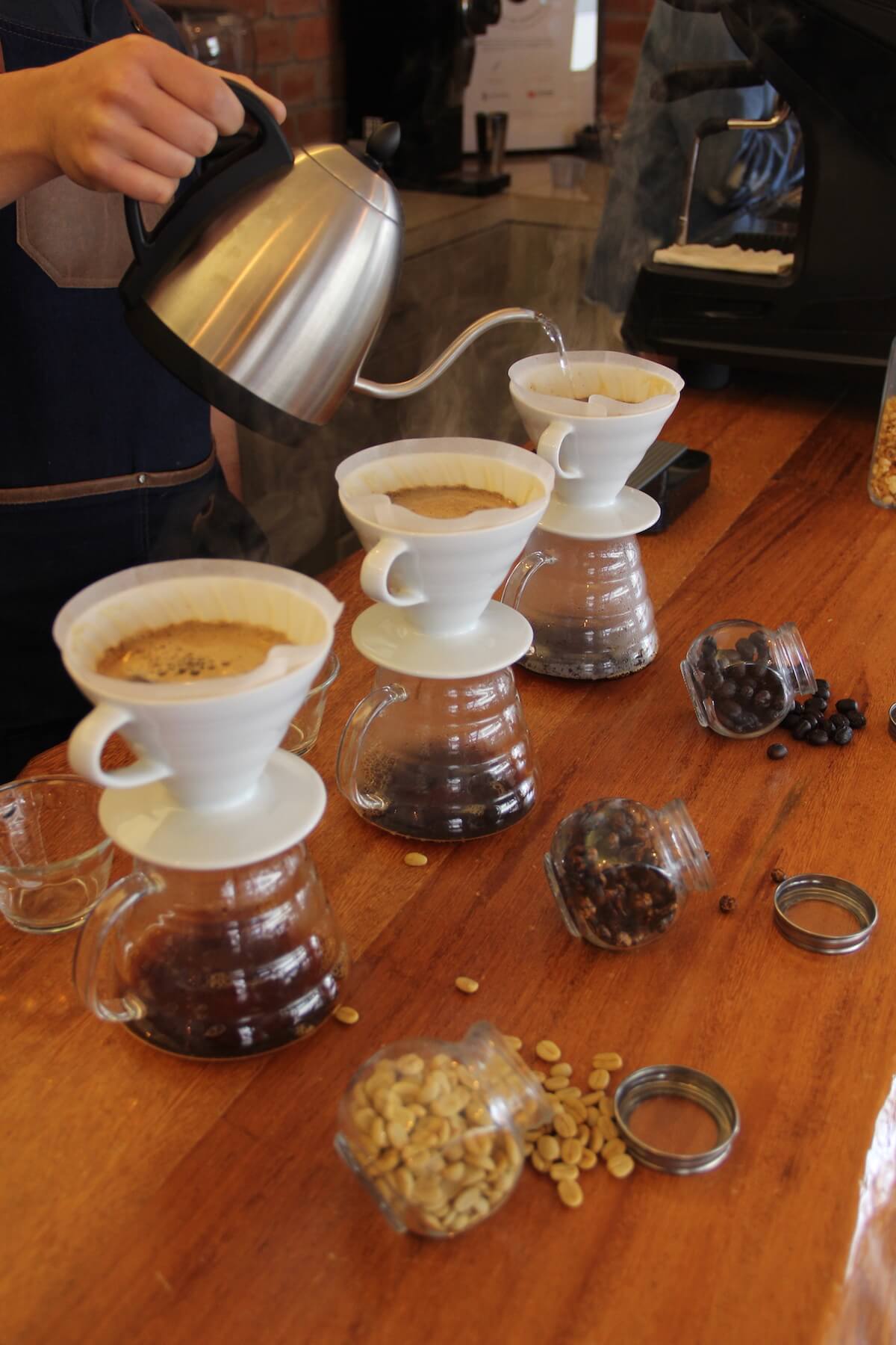 Experiencias de cata de cafe en Terruá café, cafetería en Miraflores, Lima Perú