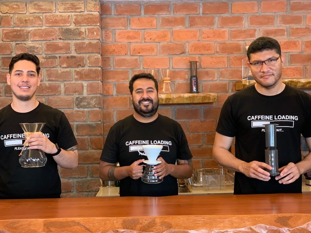 Baristas expertos de Terruá Café en Miraflores, Lima Perú